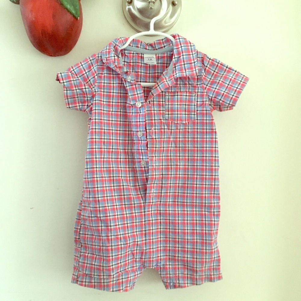 Button up one piece